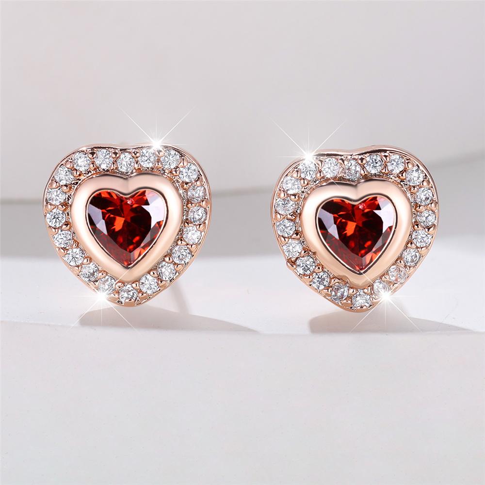 Cute Female Green Black Red Zircon Crystal Stone Stud Earrings Vintage Rose Gold Color Wedding Jewelry For Women
Cute Female Green Black Red Zircon Crystal Stone Stud Earrings Vintage Rose Gold Color Wedding Jewelry For Women