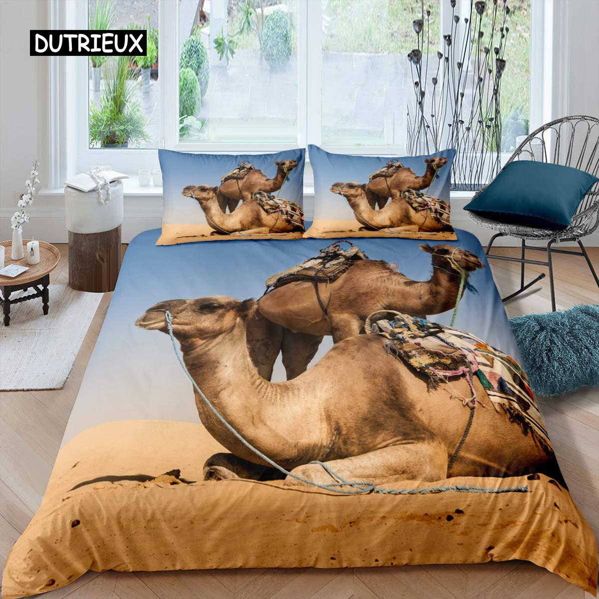 3D Desert Camel Пододеяльник King Queen Size Коричневый Комплект постельного белья с изображением животных для детей, подростков и взрослых Милая дикая природа Мягкий полиэстеровый пододеяльник EU single(135x200cm)
3D Desert Camel Пододеяльник King Queen Size Коричневый Комплект постельного белья с изображением животных для детей, подростков и взрослых Милая дикая природа Мягкий полиэстеровый пододеяльник EU single(135x200cm)