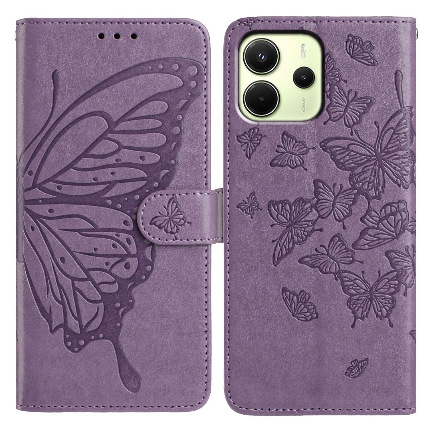 For Xiaomi Redmi Note 14 4G (164.84mm) Case Butterfly Imprinted Wallet Stand PU Leather Flip Phone Cover with Strap H
For Xiaomi Redmi Note 14 4G (164.84mm) Case Butterfly Imprinted Wallet Stand PU Leather Flip Phone Cover with Strap H