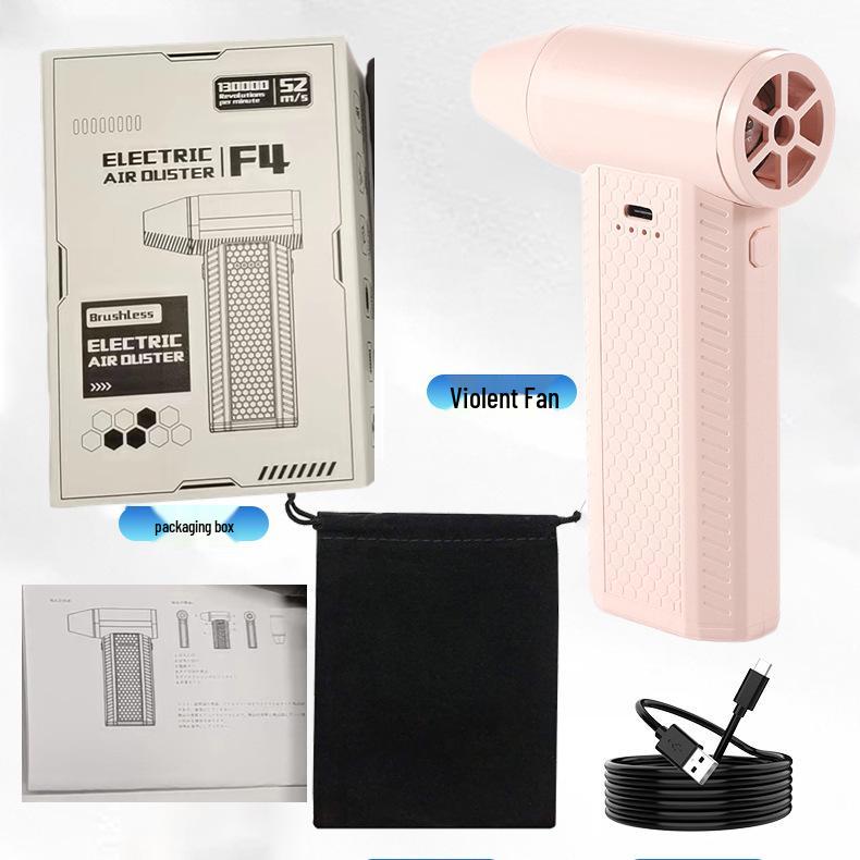 X5 High-Speed Mini Handheld Fan & Hair Dryer with Turbine Motor for Outdoor Use 146 x 96 x 41 mm
X5 High-Speed Mini Handheld Fan & Hair Dryer with Turbine Motor for Outdoor Use 146 x 96 x 41 mm