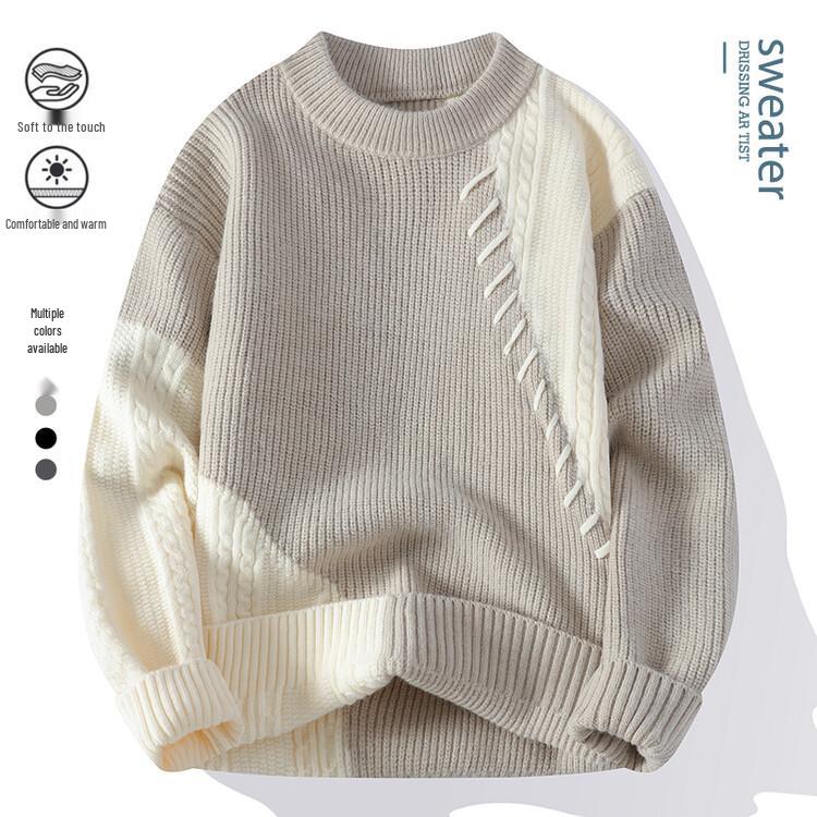 Autumn & Winter Plus Size Casual Round Neck Knit Sweater Large
Autumn & Winter Plus Size Casual Round Neck Knit Sweater Large