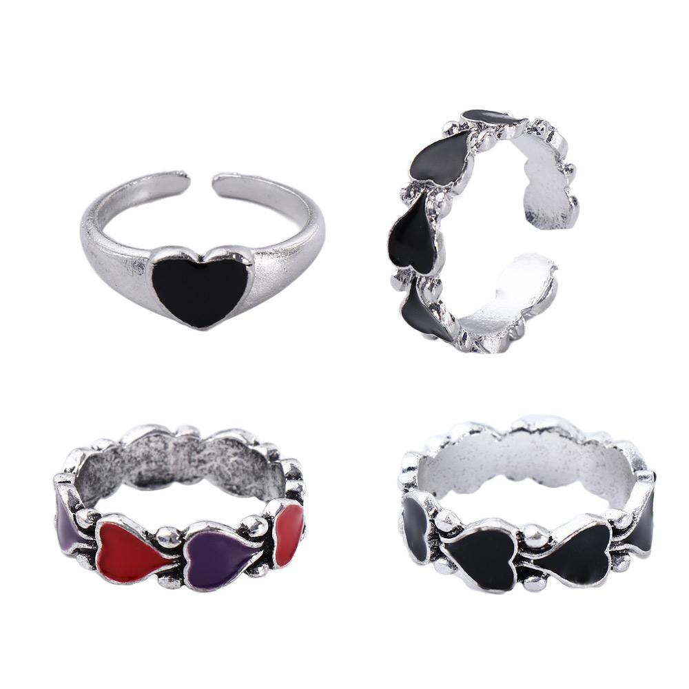 Gifts Index Finger Ring Geometric Women Rings Korean Style Heart Chain Ring Heart Stackable Rings D1.8cm-#4
Gifts Index Finger Ring Geometric Women Rings Korean Style Heart Chain Ring Heart Stackable Rings D1.8cm-#4