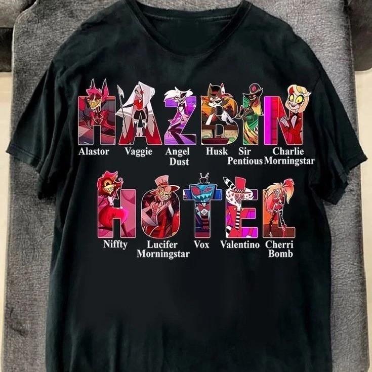 Hazbin Hotel Characters TShirt Gift For Fan S4XL Unisex T-Shirt XXXL
Hazbin Hotel Characters TShirt Gift For Fan S4XL Unisex T-Shirt XXXL