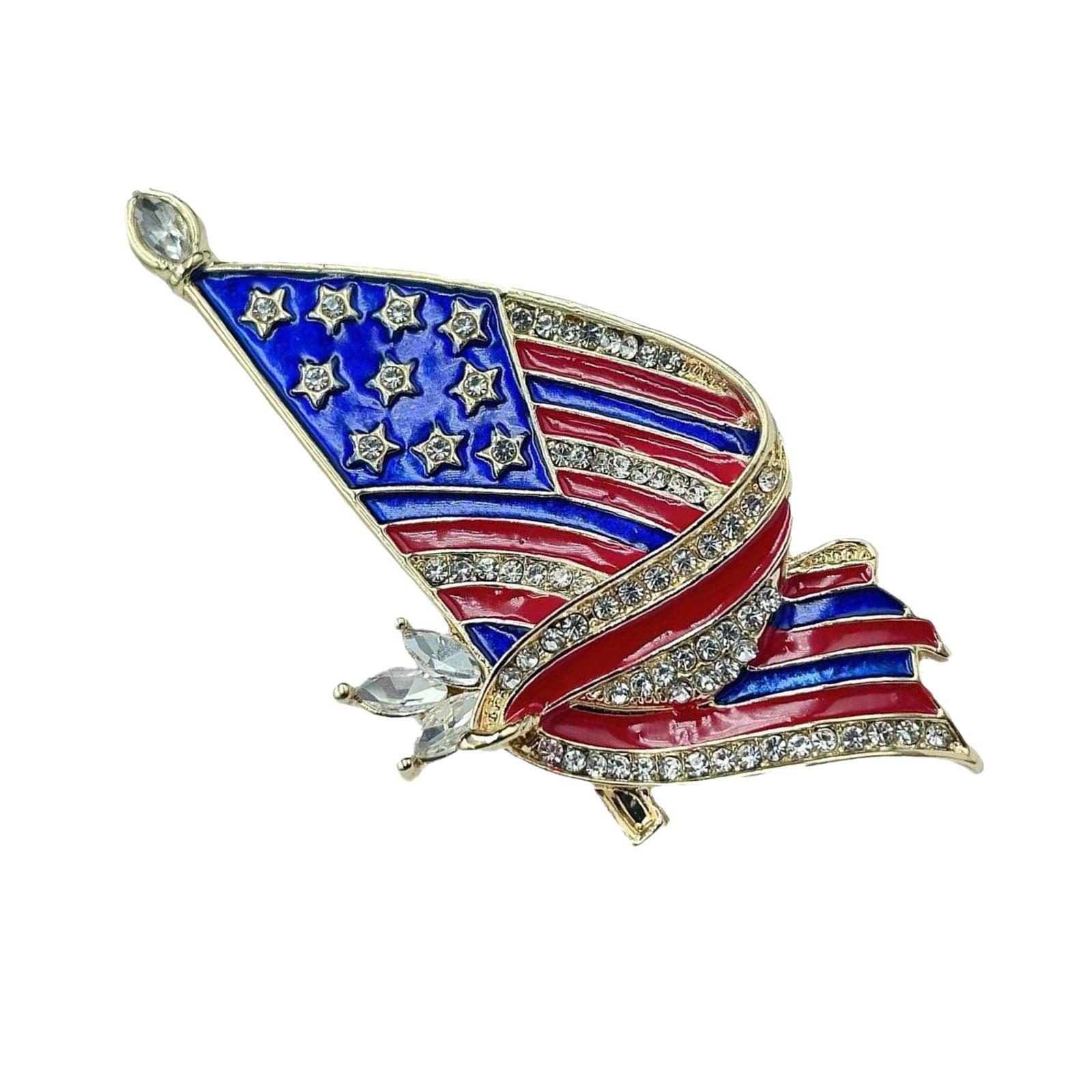 Elegant Alloy Metal Pin Fashionable Flag Theme Jewelry Accessory Multipurpose Wear For Outfits Friendship 1
Elegant Alloy Metal Pin Fashionable Flag Theme Jewelry Accessory Multipurpose Wear For Outfits Friendship 1