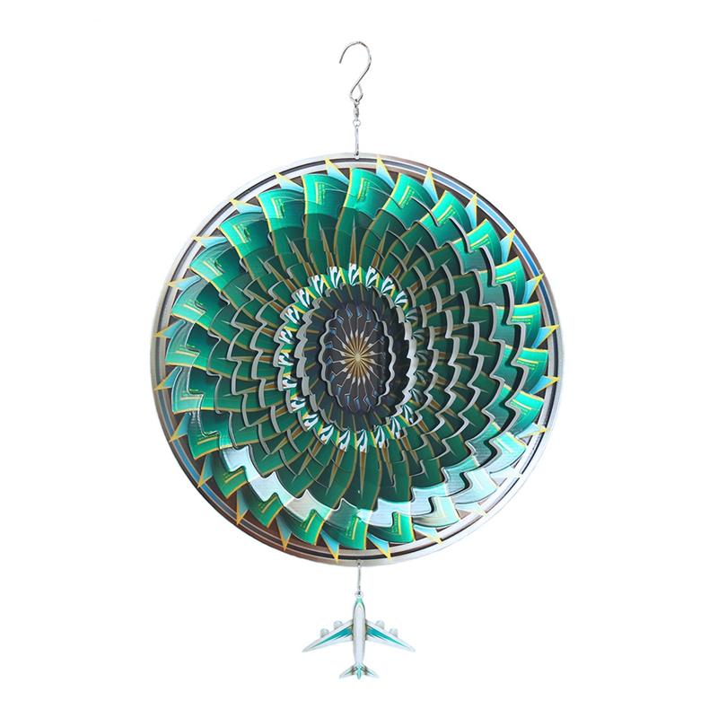 AEE4-3D Wind Spinner 12Inch Garden Laser Cut Hanging Wind Spinners Metal Kinetic Yard Art Deco Indoor/Outdoor Decor
AEE4-3D Wind Spinner 12Inch Garden Laser Cut Hanging Wind Spinners Metal Kinetic Yard Art Deco Indoor/Outdoor Decor