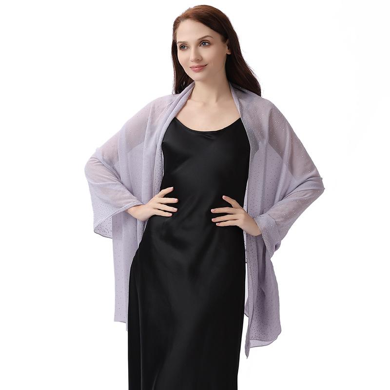 70*190cm Sheer Chiffon Shawls and Wraps for Evening Dresses Women Elegant Soft Silky Sparkly 70*190cm сірий
70*190cm Sheer Chiffon Shawls and Wraps for Evening Dresses Women Elegant Soft Silky Sparkly 70*190cm сірий