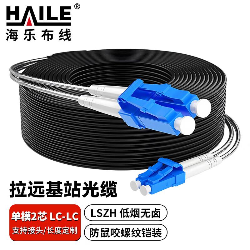 HAILE Single-Mode Duplex Fiber Patch Cable 3m
HAILE Single-Mode Duplex Fiber Patch Cable 3m