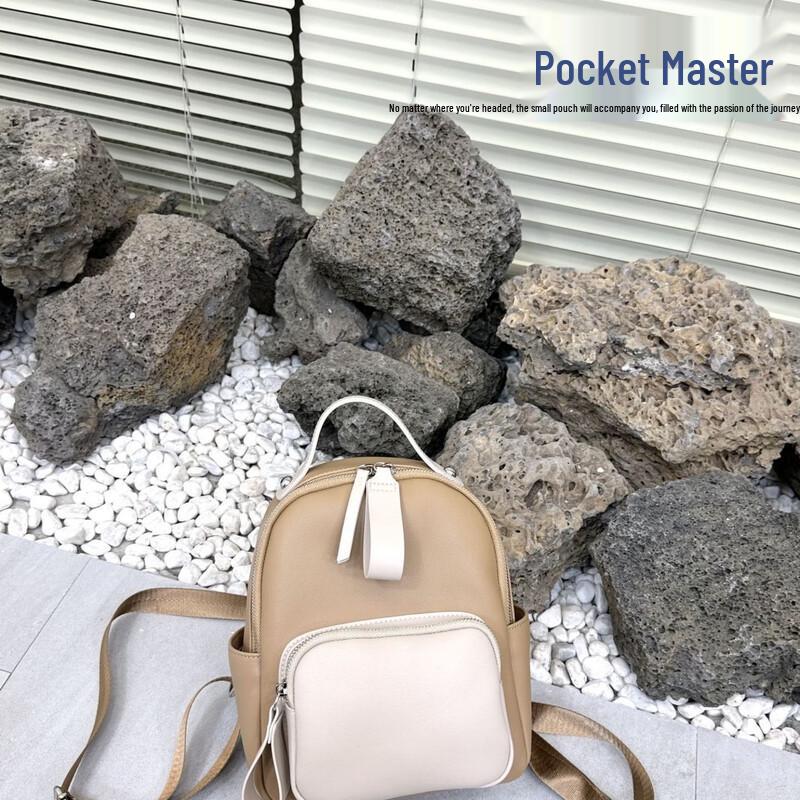 Women s Retro Color Block Leather Mini Backpack
Women s Retro Color Block Leather Mini Backpack