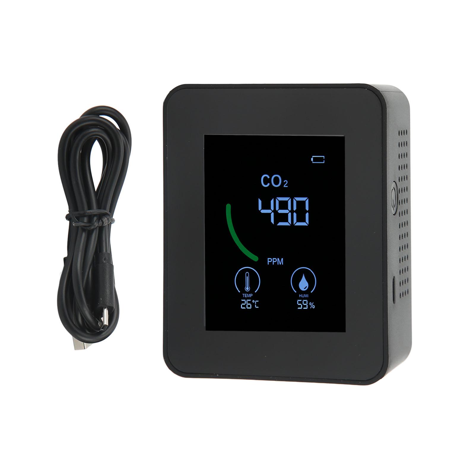 3 in 1 Infrared Carbon Dioxide Detector Temperature and Humidity Tester Anti Interference Quality Monitor for
3 in 1 Infrared Carbon Dioxide Detector Temperature and Humidity Tester Anti Interference Quality Monitor for