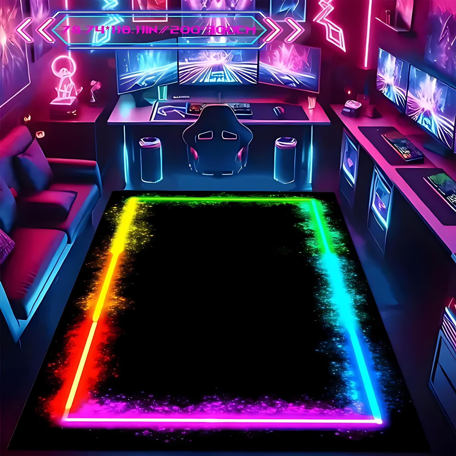 Alfombra VIKAMA e-Sports para habitación,alfombra para dormitorio y sala de estar,alfombra de juego 80cm x 120cm
Alfombra VIKAMA e-Sports para habitación,alfombra para dormitorio y sala de estar,alfombra de juego 80cm x 120cm