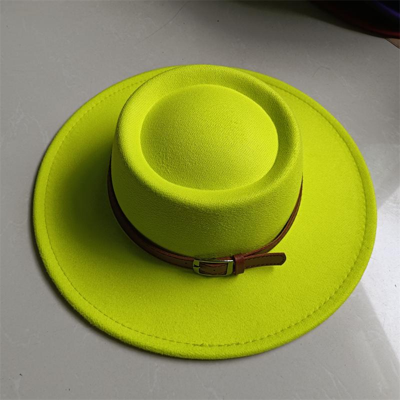 2026 fedora hat winter round convex flat top belt accessories rose red felt jazz hat for men and women fedora gorras 56-58cm
2026 fedora hat winter round convex flat top belt accessories rose red felt jazz hat for men and women fedora gorras 56-58cm