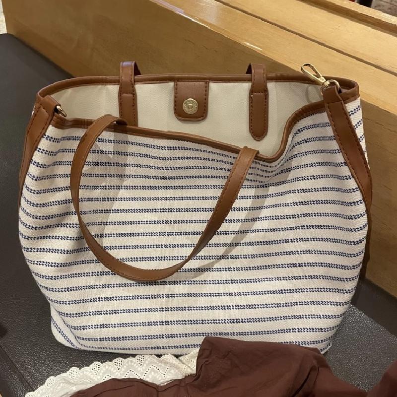stripe Print Canvas Tote Bag Large Capacity Fashion Shoulder Crossbody Bag for School Work Shopping Retro Tote Handbag бежевый
stripe Print Canvas Tote Bag Large Capacity Fashion Shoulder Crossbody Bag for School Work Shopping Retro Tote Handbag бежевый
