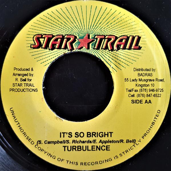 7inch Record TURBULENCE / THRILLER PRINCE - It s So Bright / U Got It All NONE Star Trail Jamaica Reggae, Ska & Dub Used
7inch Record TURBULENCE / THRILLER PRINCE - It s So Bright / U Got It All NONE Star Trail Jamaica Reggae, Ska & Dub Used