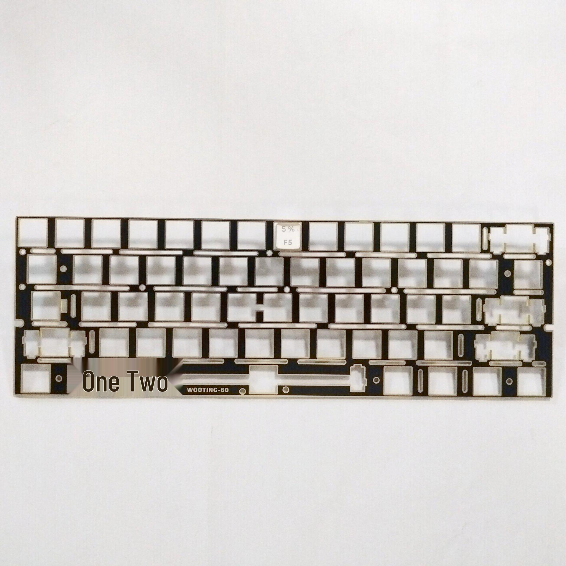Wooting60He Dual-Sided Gold-Plated Positioning Plate for 61-Key Magnetic & Mechanical Keyboards чорний
Wooting60He Dual-Sided Gold-Plated Positioning Plate for 61-Key Magnetic & Mechanical Keyboards чорний