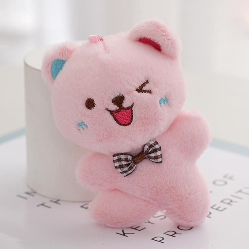 Adorable Plush Happy Bear Keychain Cute Cartoon Backpack Accessory Lovely Doll Machine
Adorable Plush Happy Bear Keychain Cute Cartoon Backpack Accessory Lovely Doll Machine