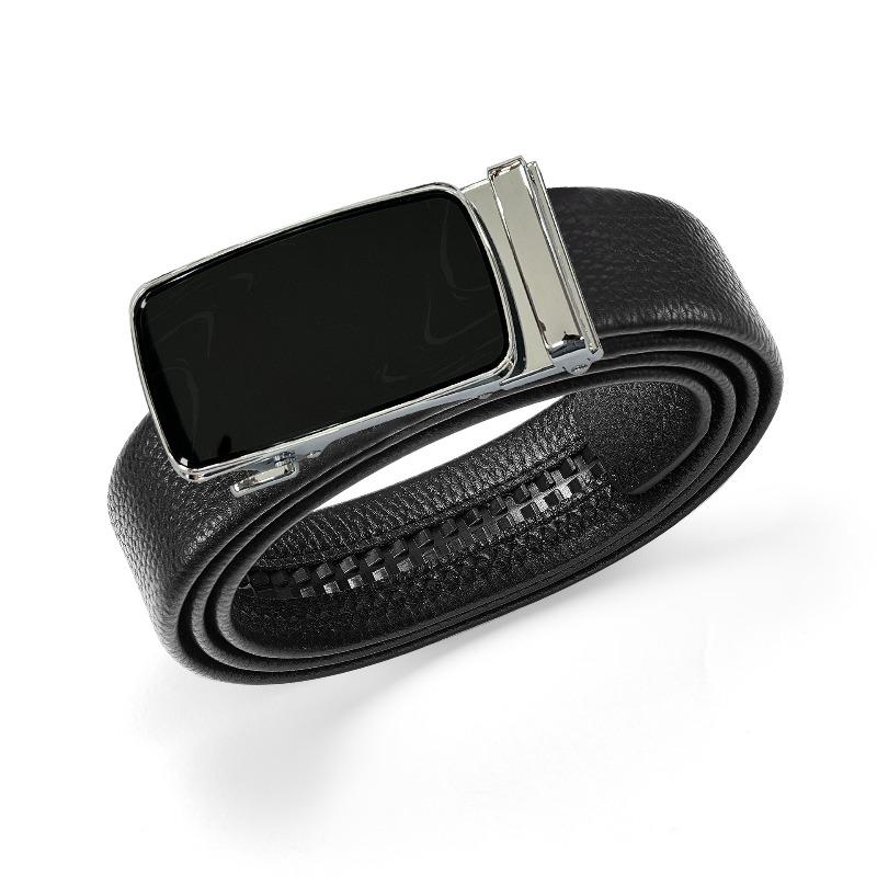 en s first layer cowhide lychee pattern automatic buckle belt fashionable versatile belt zinc alloy 120*3.5cm
en s first layer cowhide lychee pattern automatic buckle belt fashionable versatile belt zinc alloy 120*3.5cm
