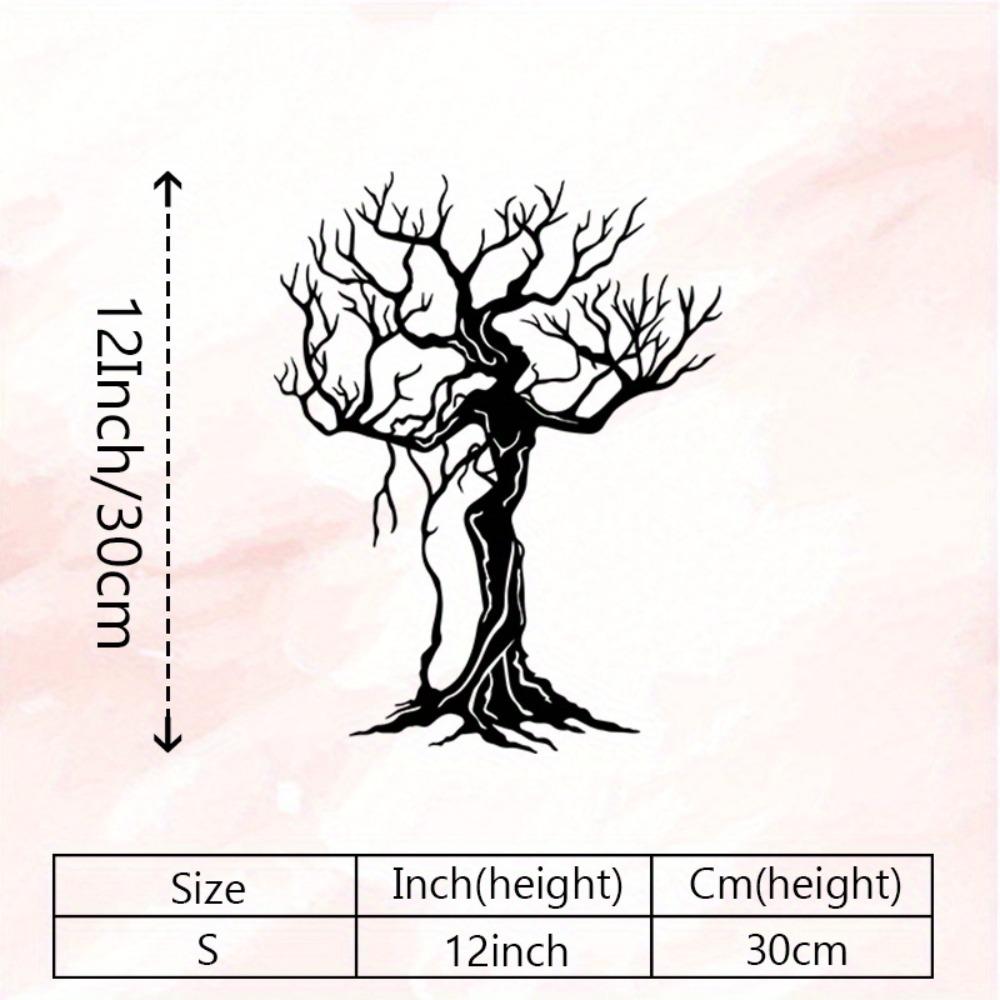 2D Flat Large Metal Tree Branch Wall Decor, Rust-Resistant Natural Farmhouse Style for Bar Cafe Living Room Outdoor Housewarming Gift 30cm/11.81in
2D Flat Large Metal Tree Branch Wall Decor, Rust-Resistant Natural Farmhouse Style for Bar Cafe Living Room Outdoor Housewarming Gift 30cm/11.81in