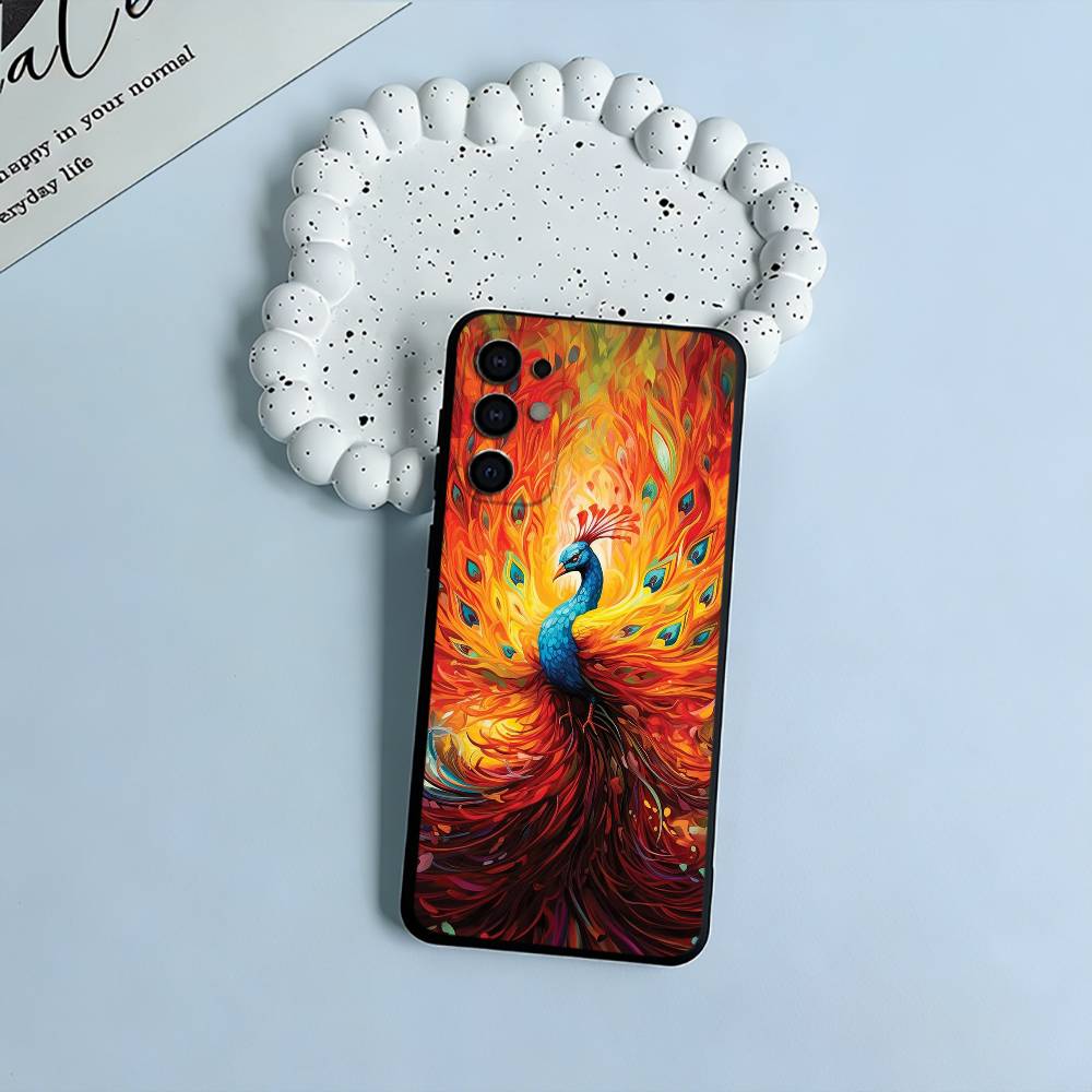 Colorful peacock Black Soft Silicone Phone Case for Samsung S25, S24, S21, S22, S23, S30, Ultra, S20, Plus, FE, Lite Samsung S26
Colorful peacock Black Soft Silicone Phone Case for Samsung S25, S24, S21, S22, S23, S30, Ultra, S20, Plus, FE, Lite Samsung S26