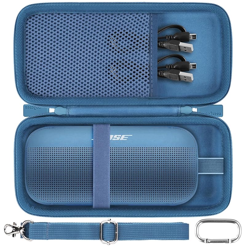 (Case only) SoundLink Flex Portable Speaker (2nd generation) soundlink2 wireless Bluetooth Speaker storage case, blue-co2CREA
(Case only) SoundLink Flex Portable Speaker (2nd generation) soundlink2 wireless Bluetooth Speaker storage case, blue-co2CREA
