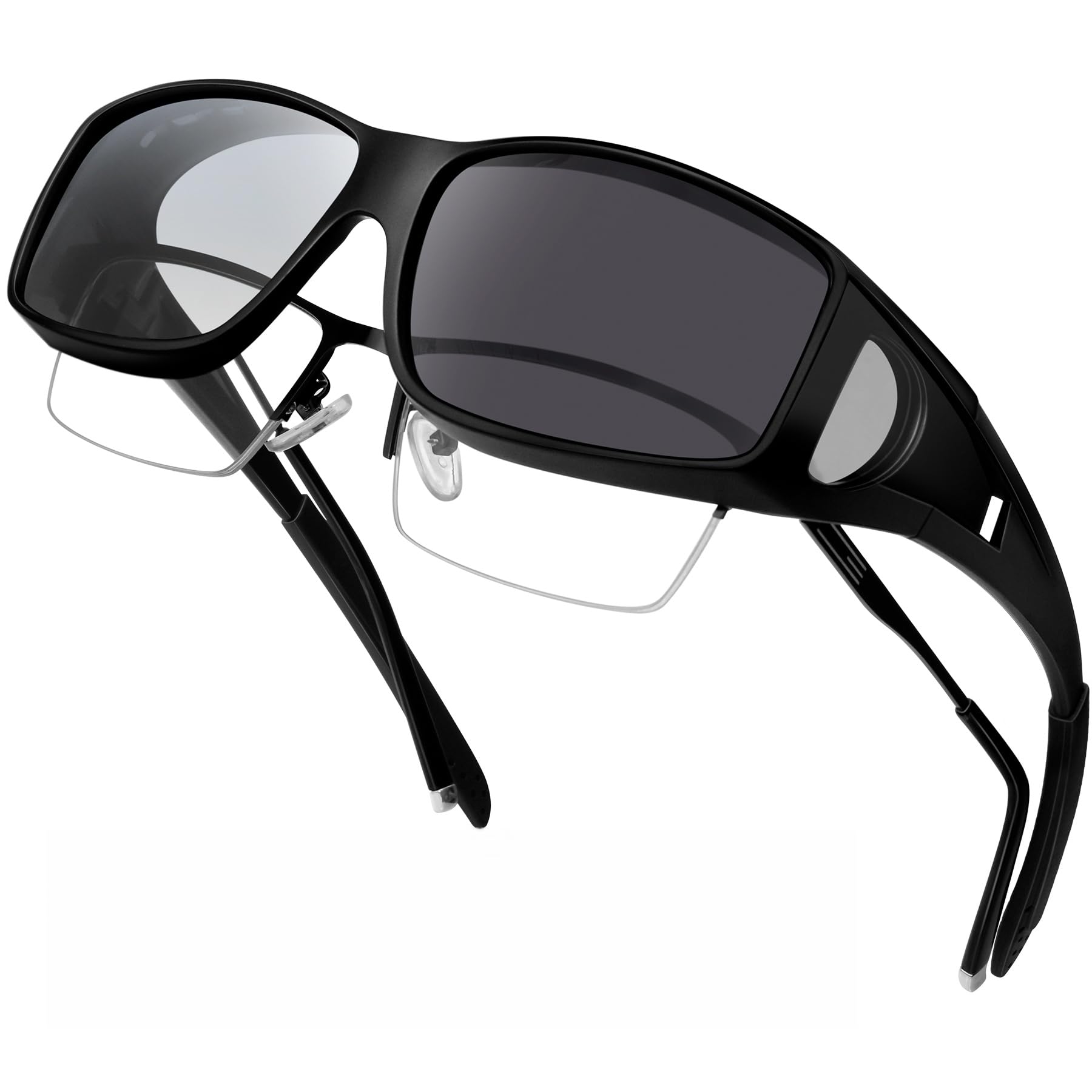 Oversized Sunglasses with Photochromic Lenses Can be Worn Over Glasses UV400 UV Protection Impact Resistant Popular for Running Lenses Light
Oversized Sunglasses with Photochromic Lenses Can be Worn Over Glasses UV400 UV Protection Impact Resistant Popular for Running Lenses Light
