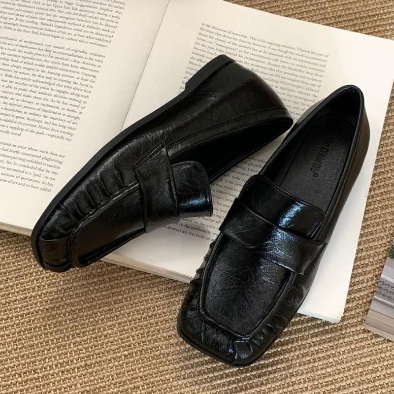 Gold Pleated Cozy Loafers Women Soft Leather Square Toe Casual Shoes Fashion Shallow Light Mary Jane Shoes for Ladies 39 чорний
Gold Pleated Cozy Loafers Women Soft Leather Square Toe Casual Shoes Fashion Shallow Light Mary Jane Shoes for Ladies 39 чорний