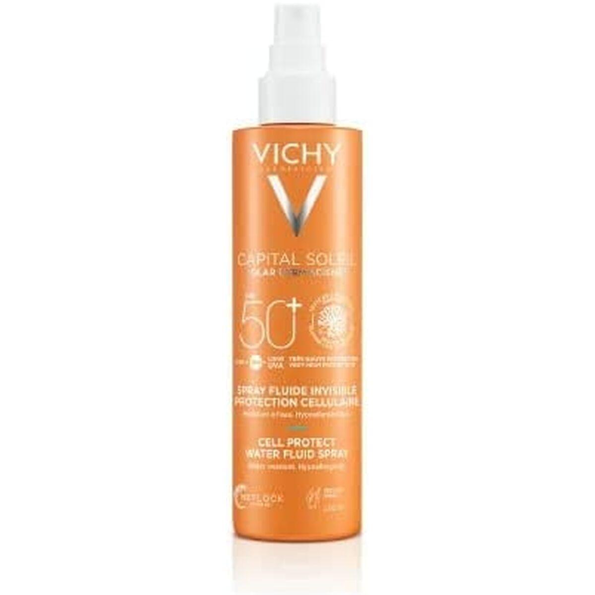 Солнцезащитный крем-спрей для тела Vichy Capital Soleil 200 мл SPF 50+
Солнцезащитный крем-спрей для тела Vichy Capital Soleil 200 мл SPF 50+