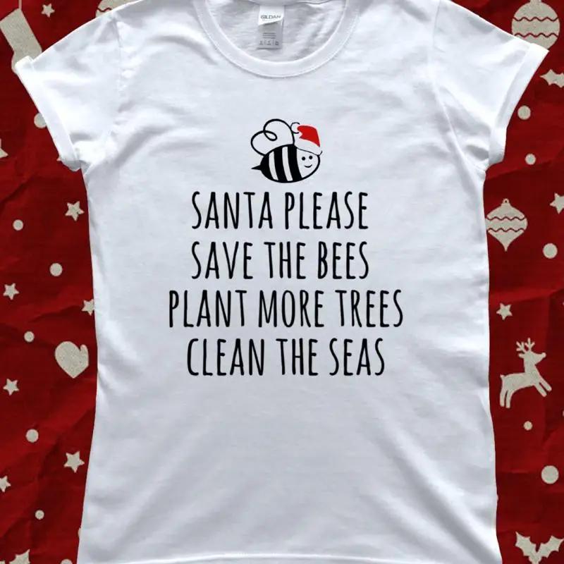 Save The Bees Trees and Seas Eco Climate Activist Christmas T-Shirt S разноцветный
Save The Bees Trees and Seas Eco Climate Activist Christmas T-Shirt S разноцветный