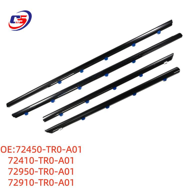 Civic Exterior Trim Strips Compatible with 72410-TR0-A01, 72450-TR0-A01, 72910-TR0-A01 72450-TR0-A01, 72410-TR0-A01, 72950/72910-TR0-A01
Civic Exterior Trim Strips Compatible with 72410-TR0-A01, 72450-TR0-A01, 72910-TR0-A01 72450-TR0-A01, 72410-TR0-A01, 72950/72910-TR0-A01