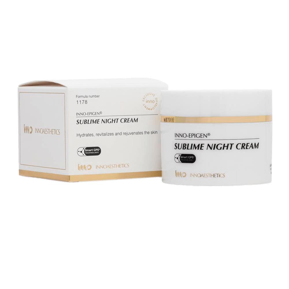 Нічний крем EPIGEN SUBLIME NIGHT CREAM для сухої шкіри з помітними ознаками старіння Innoaesthetics 50 мл
Нічний крем EPIGEN SUBLIME NIGHT CREAM для сухої шкіри з помітними ознаками старіння Innoaesthetics 50 мл