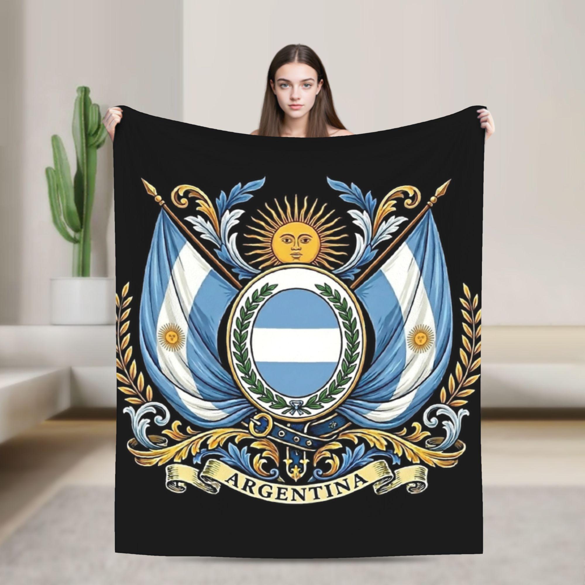 Warm Blankets Students Travel arms of Argentina Throw Blanket Flannel Bedspread For Outdoor Fluffy Sofa Bed Cover 75x100cm (30x40inch)
Warm Blankets Students Travel arms of Argentina Throw Blanket Flannel Bedspread For Outdoor Fluffy Sofa Bed Cover 75x100cm (30x40inch)