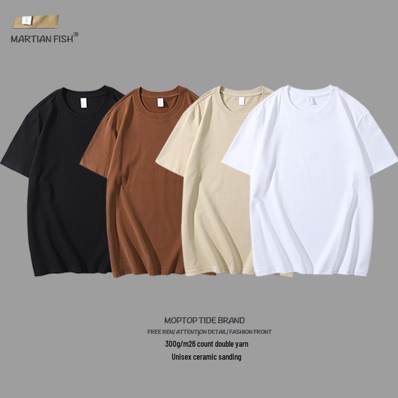 Black & White Classic 300g Heavyweight Round Neck Short Sleeve T-Shirt, Unisex Pure Cotton Medium чорний
Black & White Classic 300g Heavyweight Round Neck Short Sleeve T-Shirt, Unisex Pure Cotton Medium чорний