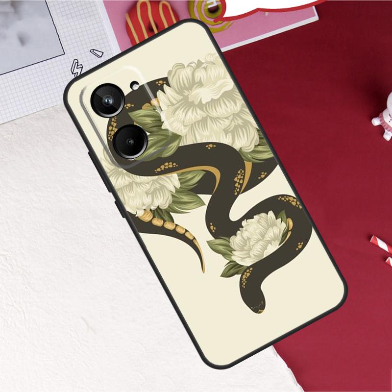 Fashion Snake Flower For Realme C75 C71 C55 C53 C67 C61 C33 C63 C51 C65 GT7 15 Pro 10 11 12 13 14 Pro Plus Case Realme 15 Pro
Fashion Snake Flower For Realme C75 C71 C55 C53 C67 C61 C33 C63 C51 C65 GT7 15 Pro 10 11 12 13 14 Pro Plus Case Realme 15 Pro