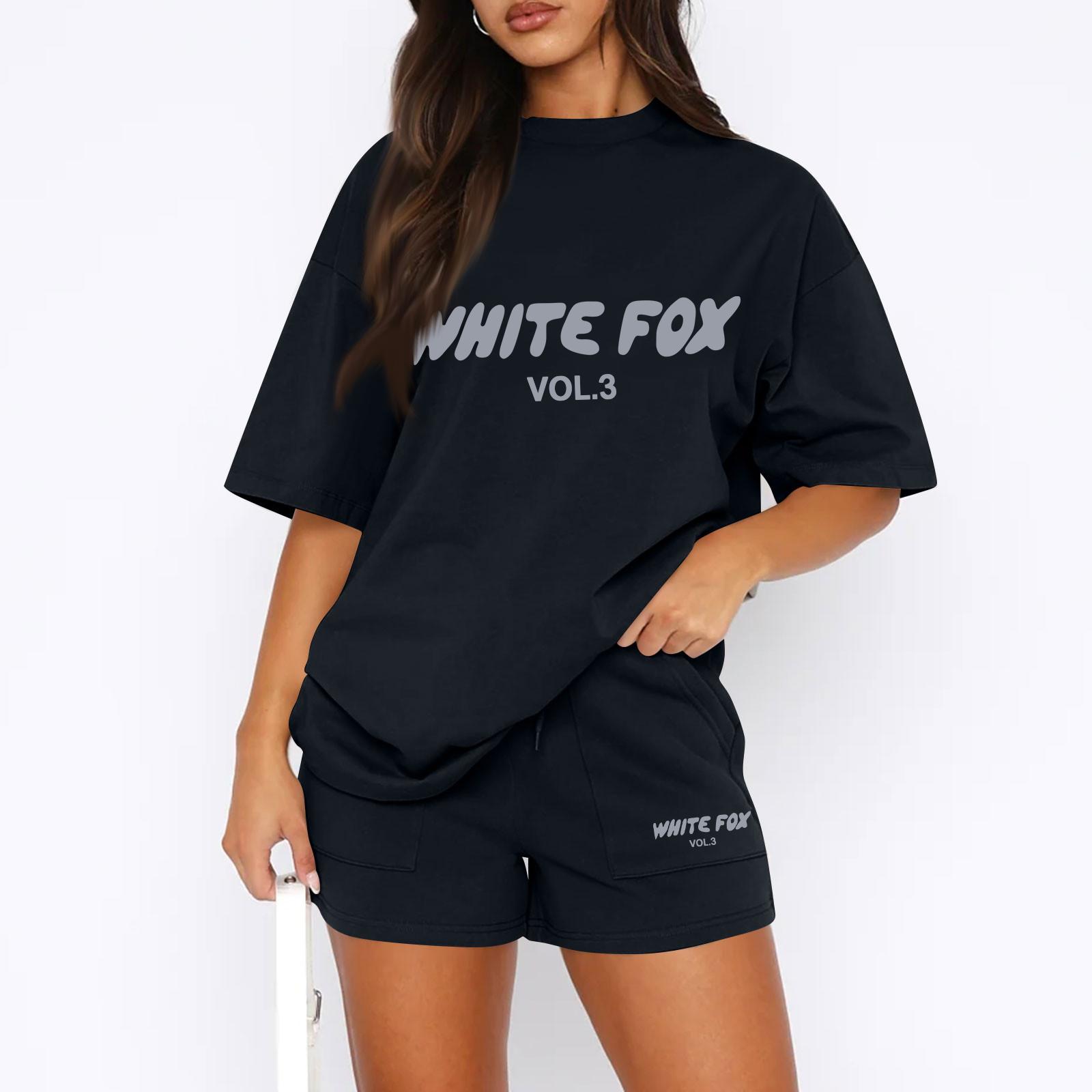 Ladies Casual Loose Letter Printed T Shirt Shorts Set XL
Ladies Casual Loose Letter Printed T Shirt Shorts Set XL