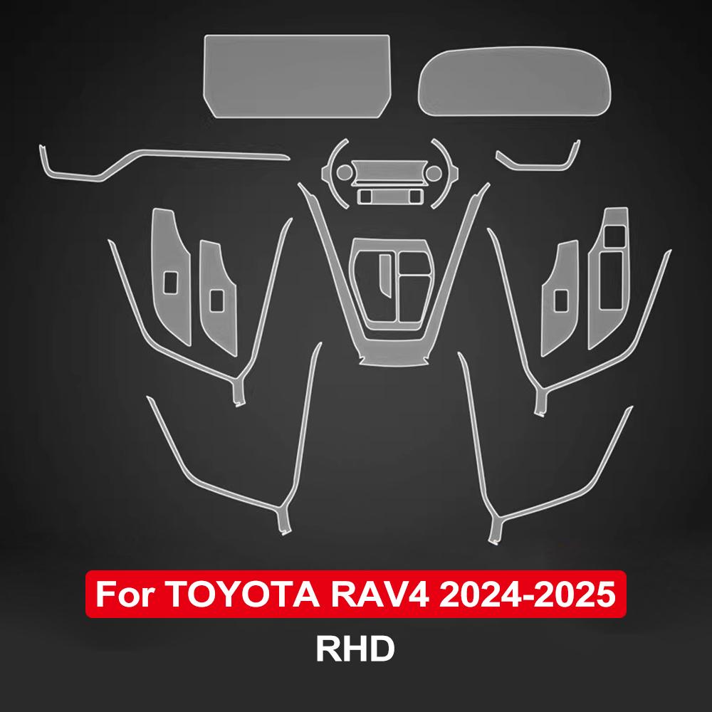 Car Interior Center Console Transparent TPU Protective Film for Toyota RAV4 2026 2026 Anti-scratch PPF Pre Cut Film Accessories
Car Interior Center Console Transparent TPU Protective Film for Toyota RAV4 2026 2026 Anti-scratch PPF Pre Cut Film Accessories