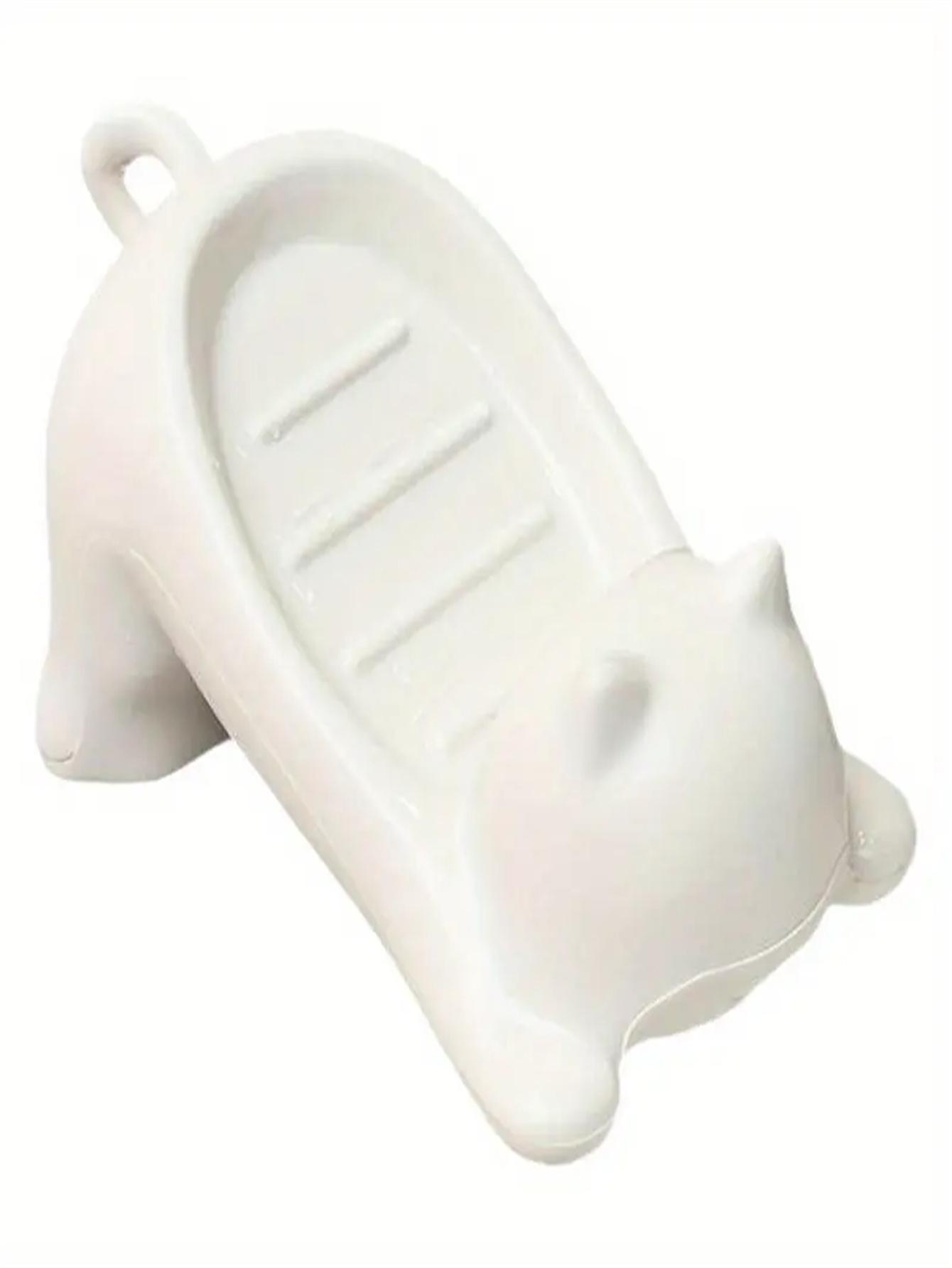 Мультяшная мыльница для кота с дренажной системой, пластиковый держатель для украшения ванной комнаты, аксессуары для ванной комнаты гладкая поверхность, держатель для мыла L слоновая кость
Мультяшная мыльница для кота с дренажной системой, пластиковый держатель для украшения ванной комнаты, аксессуары для ванной комнаты гладкая поверхность, держатель для мыла L слоновая кость