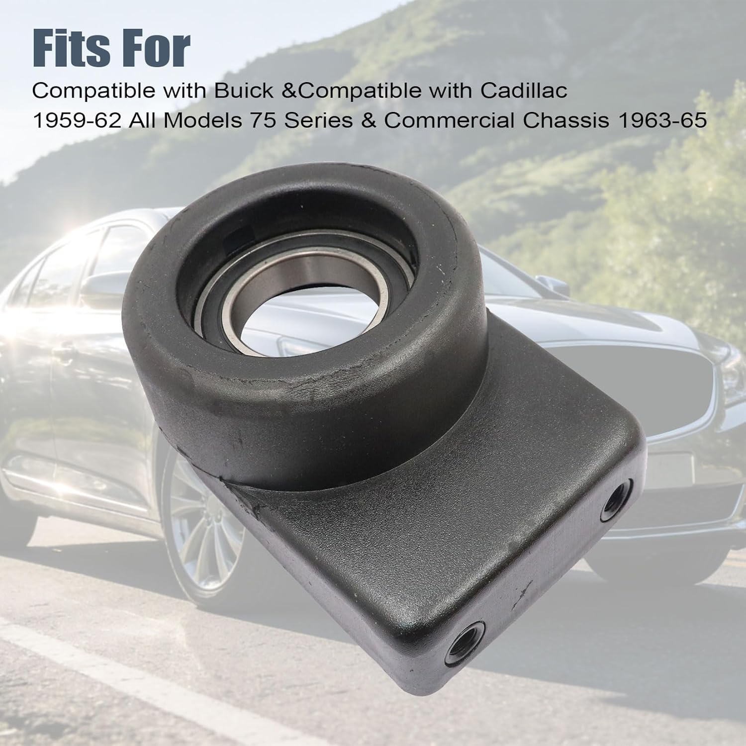 Driveshaft Center Support Bearing 7807531 7807531K Compatible with Buick Cadillac 1959-62 All Models 75 Series 75 & Commercial Chassis 1963-65
Driveshaft Center Support Bearing 7807531 7807531K Compatible with Buick Cadillac 1959-62 All Models 75 Series 75 & Commercial Chassis 1963-65