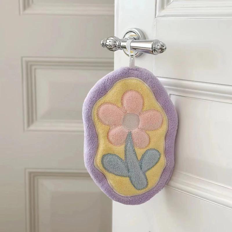 Coral Velvet Tulip Hanging Hand Towel Portable Absorbent Quick Drying Small Towel Bathroom Kitchen Soft Home Textile Finish фіолетовий
Coral Velvet Tulip Hanging Hand Towel Portable Absorbent Quick Drying Small Towel Bathroom Kitchen Soft Home Textile Finish фіолетовий