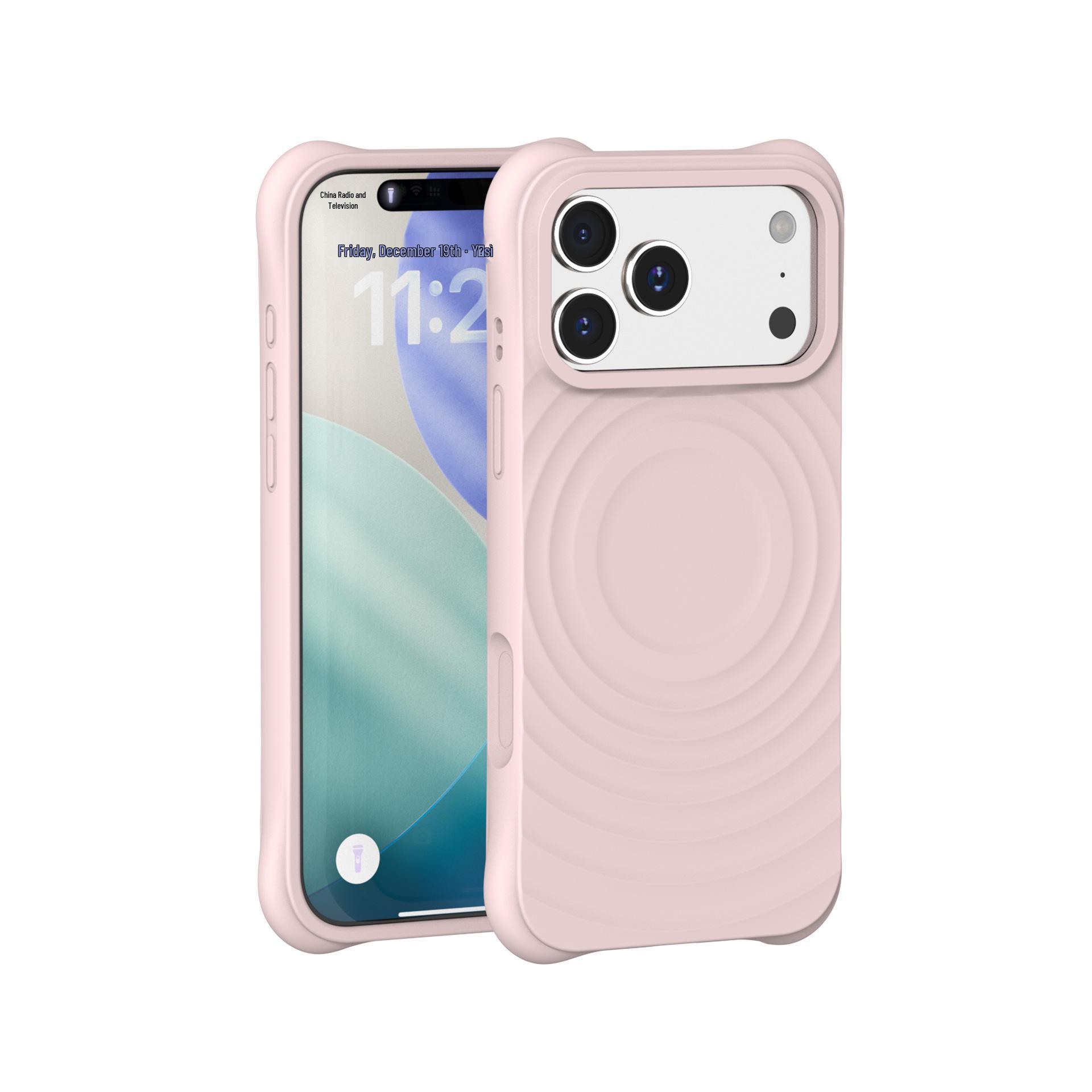 Square Anti-Drop Liquid Wave Magnetic Silicone Case for iPhone 17 Pro Max 17promax
Square Anti-Drop Liquid Wave Magnetic Silicone Case for iPhone 17 Pro Max 17promax