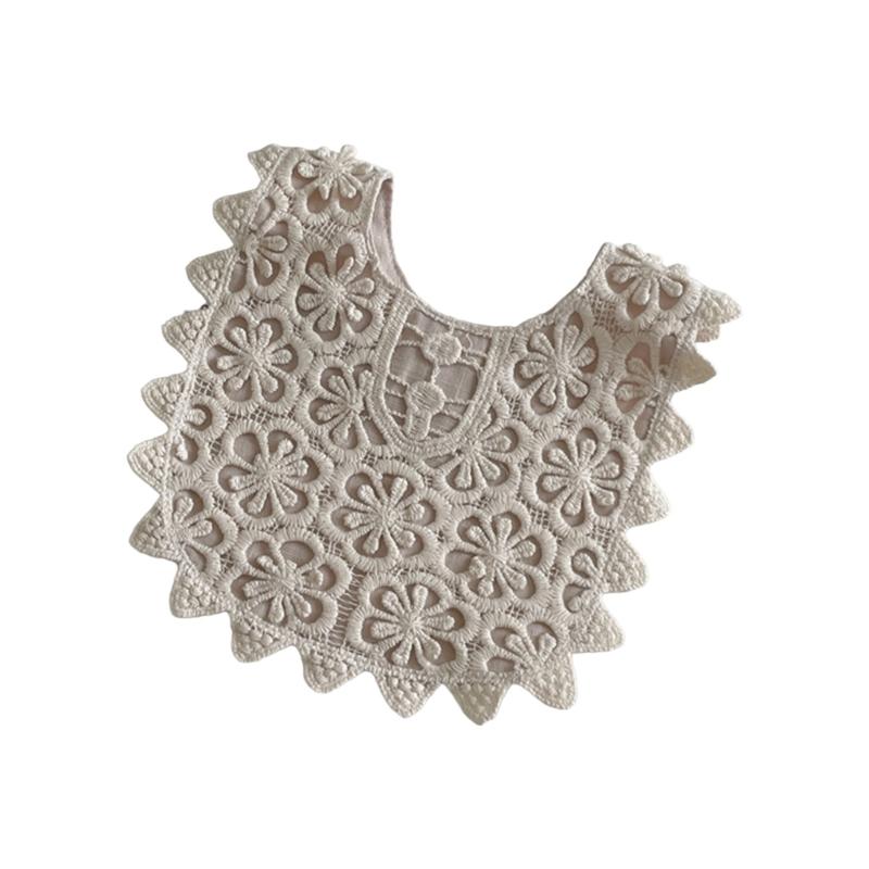 Детская отрыжка ткань Модный ложный воротник слюнявчик Съемный ажурный женский шарф для девочек Младенческое полотенце для слюны
Детская отрыжка ткань Модный ложный воротник слюнявчик Съемный ажурный женский шарф для девочек Младенческое полотенце для слюны