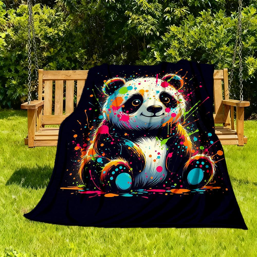 1pc Colorful Panda Flannel Blanket, Comfortable and Warm Blanket, for Camping Sofa Bed and Couch Office036 130x150cm
1pc Colorful Panda Flannel Blanket, Comfortable and Warm Blanket, for Camping Sofa Bed and Couch Office036 130x150cm
