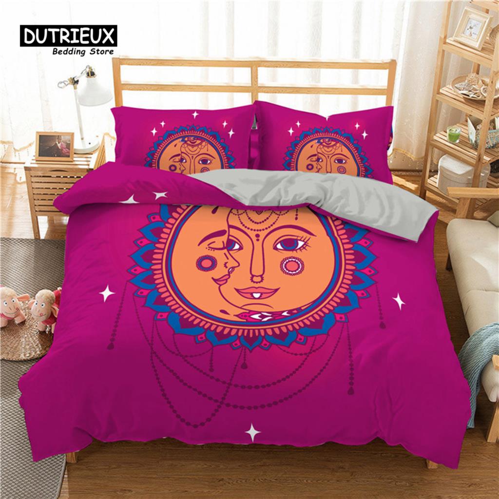 Comforter Bohemian Mandala Golden Sun And Moon 3D Print King Queen Bedding Set Microfiber Dreamcatcher Comforter (quilt)-EU Single(135*200cm)3pcs
Comforter Bohemian Mandala Golden Sun And Moon 3D Print King Queen Bedding Set Microfiber Dreamcatcher Comforter (quilt)-EU Single(135*200cm)3pcs