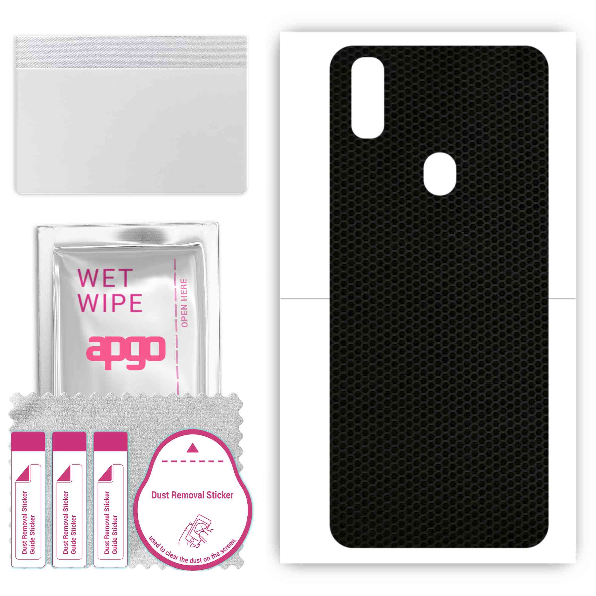 apgo Protective Skin Sticker for the back compatible with Oukitel C15 Pro, Wrap Film, Foil, Vinyl - Pattern Matrix
apgo Protective Skin Sticker for the back compatible with Oukitel C15 Pro, Wrap Film, Foil, Vinyl - Pattern Matrix
