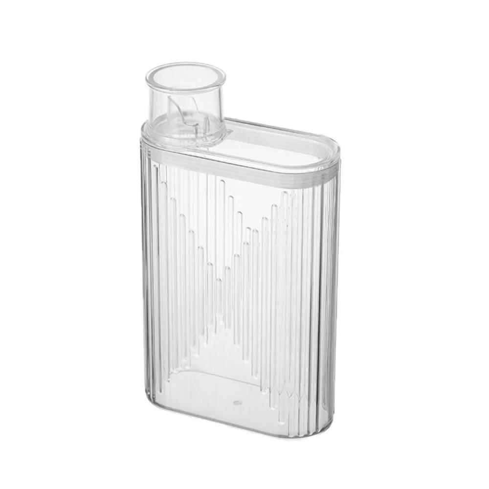 1600ML PET Plastic Transparent Dispenser Bottle for Fabric Detergent & Liquid Powder Soap, Refillable Bathroom Soap Dispenser
1600ML PET Plastic Transparent Dispenser Bottle for Fabric Detergent & Liquid Powder Soap, Refillable Bathroom Soap Dispenser