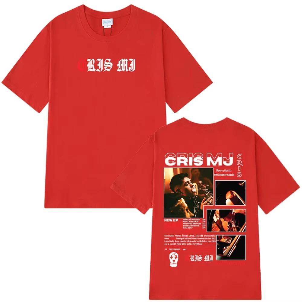 Unisex Women Fashion T-shirt Rapper CRIS MJ Album Tour 2026 Graphics T Shirt Summer Short-sleeved Cotton Hip-hop Punk T-shirts S
Unisex Women Fashion T-shirt Rapper CRIS MJ Album Tour 2026 Graphics T Shirt Summer Short-sleeved Cotton Hip-hop Punk T-shirts S
