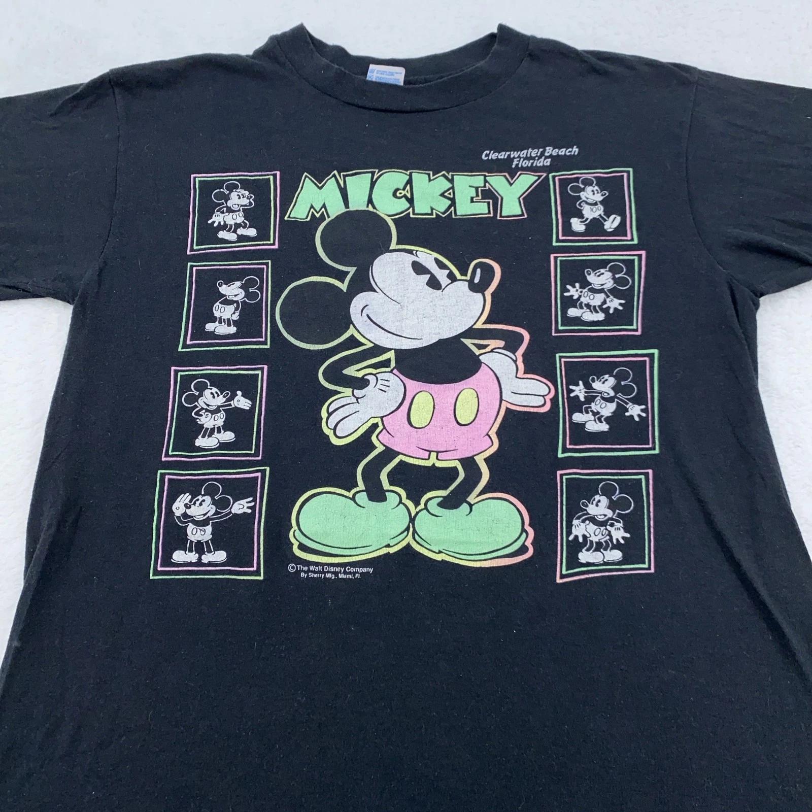 Vintage Mickey Mouse Shirt Mens Medium Clearwater Beach Florida Disney 90s Tee S
Vintage Mickey Mouse Shirt Mens Medium Clearwater Beach Florida Disney 90s Tee S