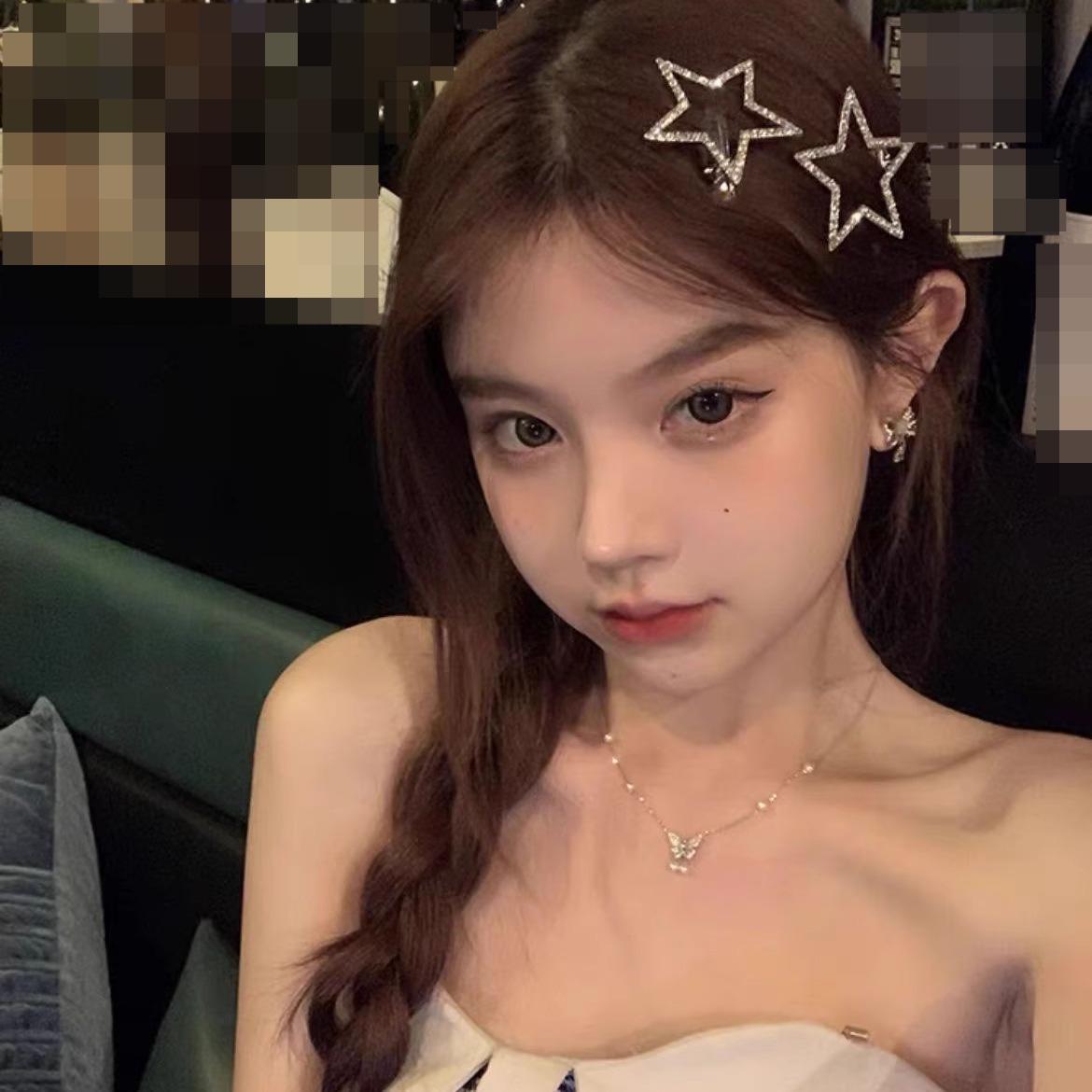 2pcs Fashionable Star Hairpins for Woman Shiny Diamond-studded Silver Color Metal Hairpins Korean Trendy Headwear серебряный
2pcs Fashionable Star Hairpins for Woman Shiny Diamond-studded Silver Color Metal Hairpins Korean Trendy Headwear серебряный
