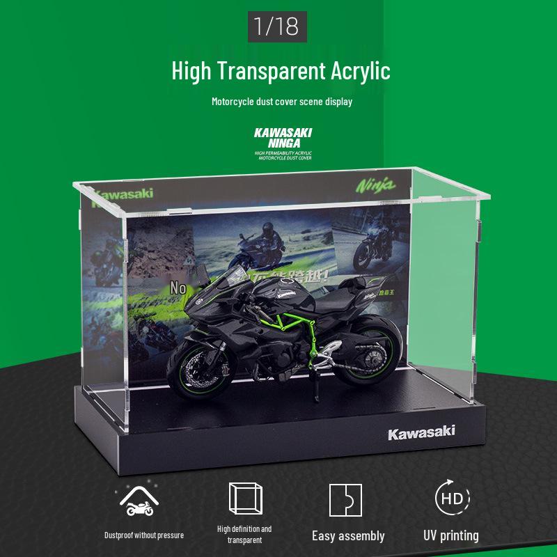 Kameka Kaku 1:18 Kawasaki Motorcycle Model Display Box - Dustproof Ornament Collection Gift
Kameka Kaku 1:18 Kawasaki Motorcycle Model Display Box - Dustproof Ornament Collection Gift