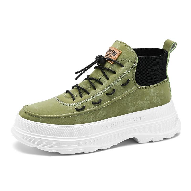 New high-top platform fashion casual shoes platform heightening Martin boots trend short boots Internet celebrity trend men s shoes 44 зелёный
New high-top platform fashion casual shoes platform heightening Martin boots trend short boots Internet celebrity trend men s shoes 44 зелёный