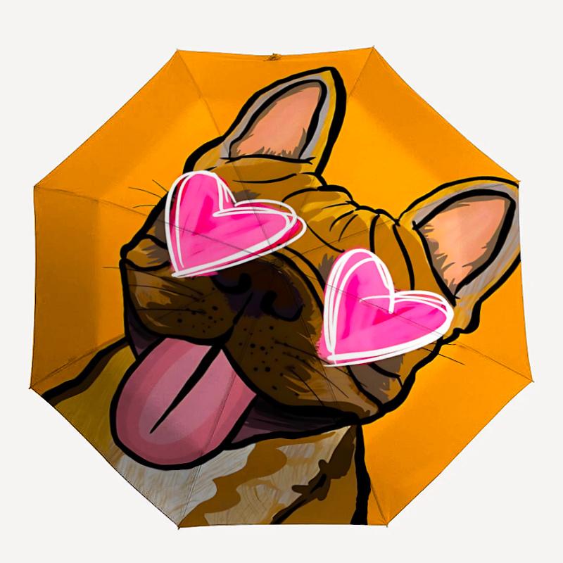 1pc Puppy Love Automatic Open/close Umbrella, 8-Rib sturdy structure, Portable Travel Umbrella, Parties, Everyday Usel057
1pc Puppy Love Automatic Open/close Umbrella, 8-Rib sturdy structure, Portable Travel Umbrella, Parties, Everyday Usel057