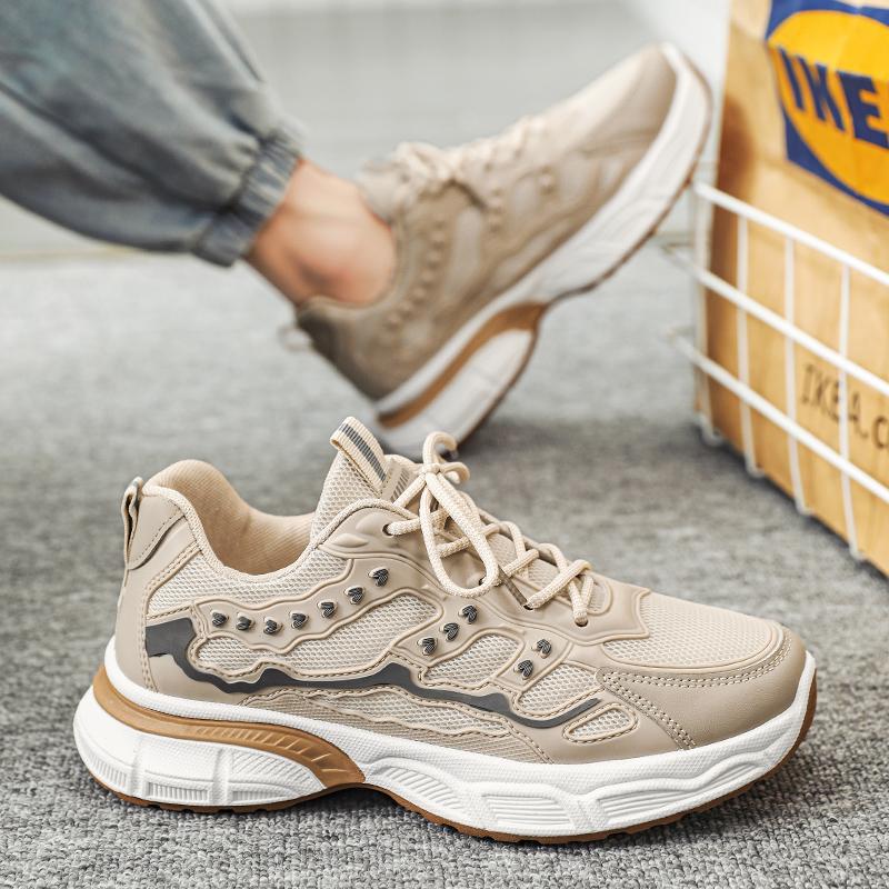 Sneakers men s 2025 autumn new popcorn soft-soled running shoes men s mesh breathable and lightweight personalized dad shoes 44
Sneakers men s 2025 autumn new popcorn soft-soled running shoes men s mesh breathable and lightweight personalized dad shoes 44